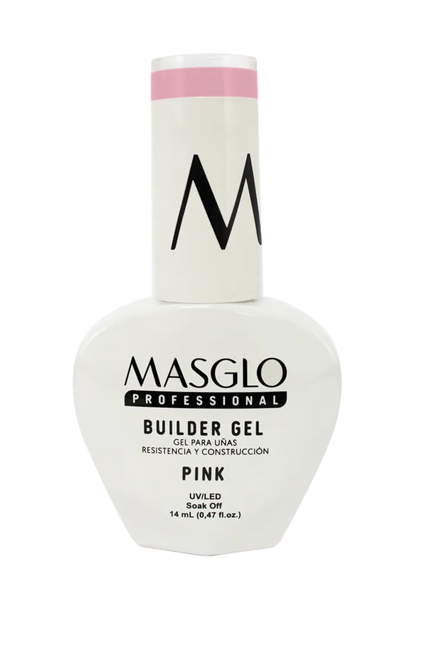 BUILDER GEL PINK MASGLO PROFESSIONAL 14 ML